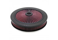 Brida K&N de 130 mm, 11'' de diámetro, 89 mm de altura con tapa X-Stream (66-3110)