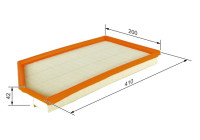 CARTUCHO DE FILTRO DE AIRE MB 01/2016->> S0468 Bosch
