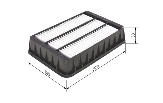 Cartucho de filtro de aire S0200 Bosch