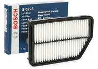 Cartucho de filtro de aire S0228 Bosch