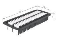 CARTUCHO DE FILTRO DE AIRE S0359 Bosch