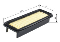 CARTUCHO DE FILTRO DE AIRE S0361 Bosch