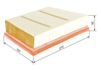 CARTUCHO DE FILTRO DE AIRE S0423 Bosch