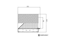 filtro de aire ADBP220037 Blue Print