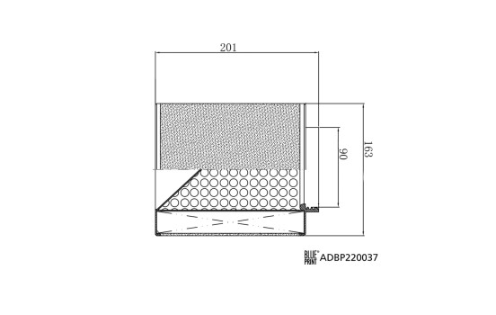 filtro de aire ADBP220037 Blue Print