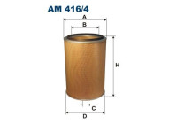 Filtro de aire AM 416/4 Filtron