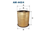 Filtro de aire AM 442/4 Filtron