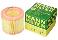 Filtro de aire C 1567/1 MANN-FILTER