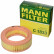 Filtro de aire C 1833 Mann