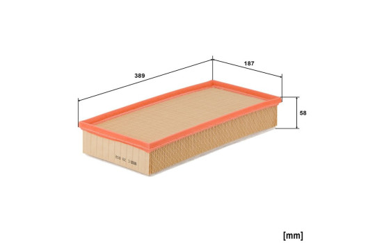 Filtro de aire C 39 002 MANN-FILTER, Imagen 7