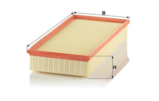 Filtro de aire C 39 002 Mann, Imagen 3