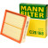 Filtro de aire C26168 Mann