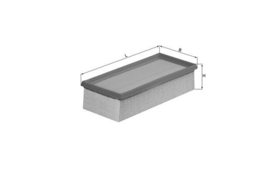 Filtro de aire LX 1008/1 Mahle, Imagen 3