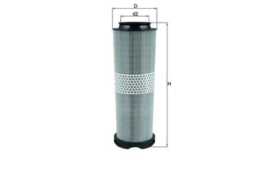 Filtro de aire LX 1020 Mahle, Imagen 2