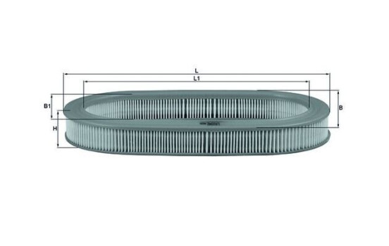 Filtro de aire LX 1042 Mahle, Imagen 2