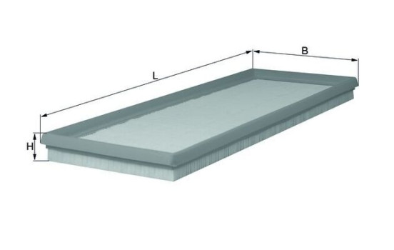 Filtro de aire LX 118 Mahle, Imagen 2