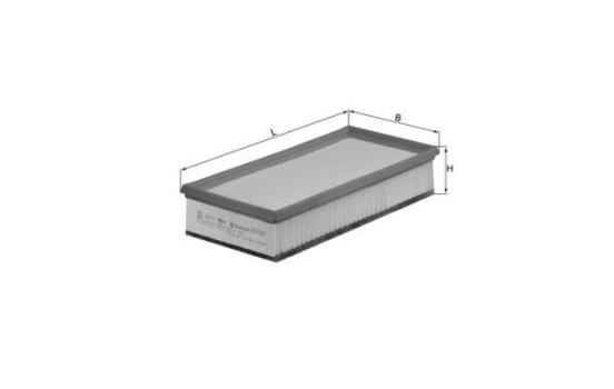 Filtro de aire LX 1295 Mahle, Imagen 3