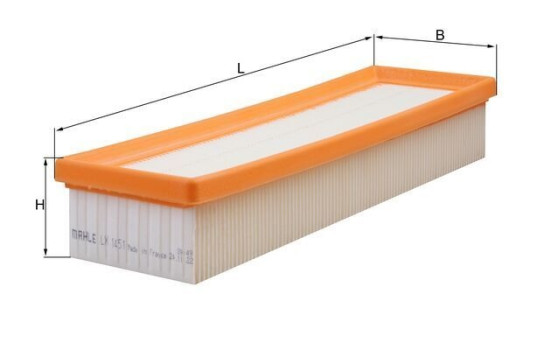 Filtro de aire LX 1451 Mahle, Imagen 2
