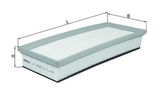 Filtro de aire LX 1452 Mahle, Imagen 2