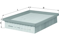 Filtro de aire LX 1458 Mahle