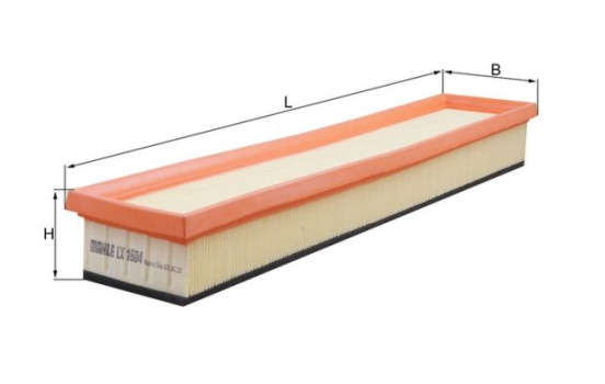 Filtro de aire LX 1604 Mahle, Imagen 3