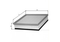 Filtro de aire LX 1610 Mahle
