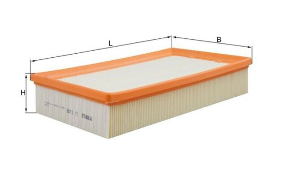 Filtro de aire LX 1649 Mahle, Imagen 4