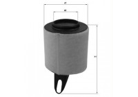 Filtro de aire LX 1651 Mahle