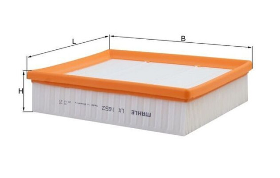 Filtro de aire LX 1652 Mahle, Imagen 3