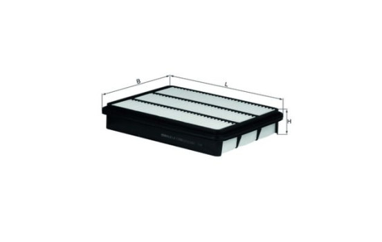 Filtro de aire LX 1700 Mahle, Imagen 3