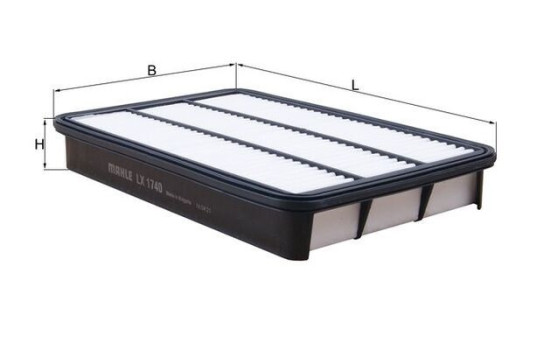 Filtro de aire LX 1740 Mahle, Imagen 2
