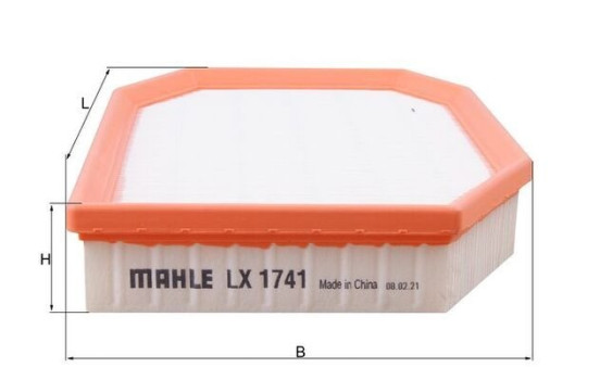 Filtro de aire LX 1741 Mahle, Imagen 3