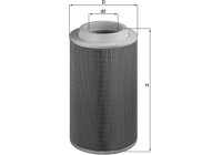Filtro de aire LX 1801 Mahle