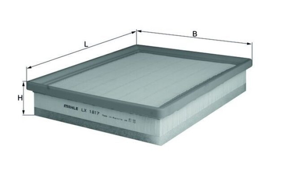 Filtro de aire LX 1817 Mahle, Imagen 3