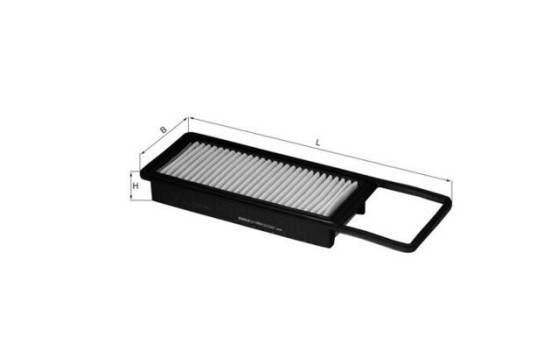 Filtro de aire LX 1993 Mahle, Imagen 2