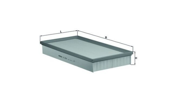 Filtro de aire LX 2024 Mahle, Imagen 3