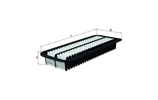 Filtro de aire LX 2027 Mahle