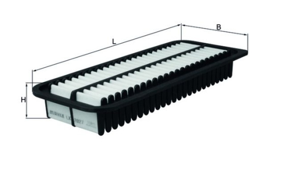 Filtro de aire LX 2027 Mahle, Imagen 2