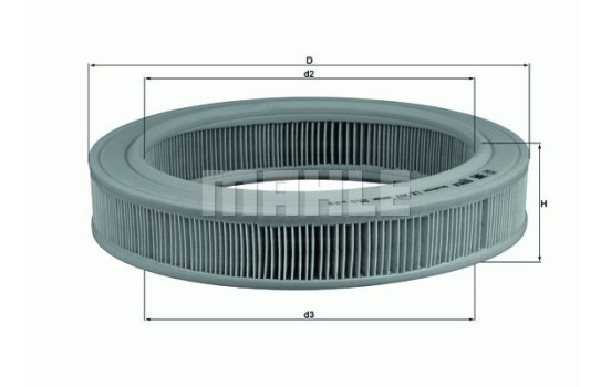 Filtro de aire LX 203 Mahle, Imagen 2