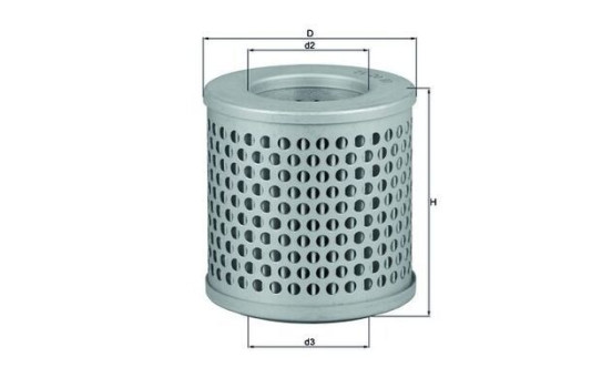 Filtro de aire LX 253 Mahle