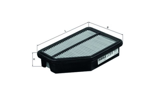 Filtro de aire LX 2618 Mahle, Imagen 3