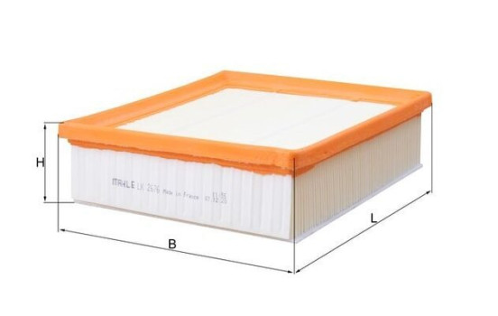 Filtro de aire LX 2676 Mahle, Imagen 3