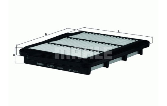 Filtro de aire LX 2679 Mahle, Imagen 2