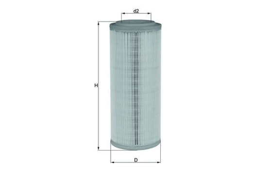 Filtro de aire LX 2682 Mahle, Imagen 2