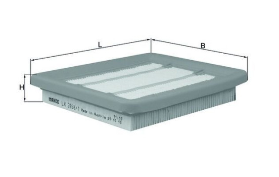 Filtro de aire LX 2868/1 Mahle, Imagen 2