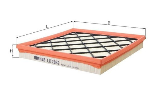 Filtro de aire LX 2882 Mahle, Imagen 3