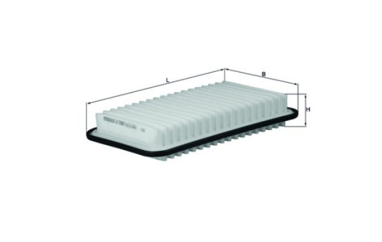Filtro de aire LX 2901 Mahle, Imagen 2