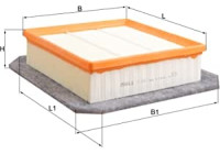 Filtro de aire LX 3061 Mahle