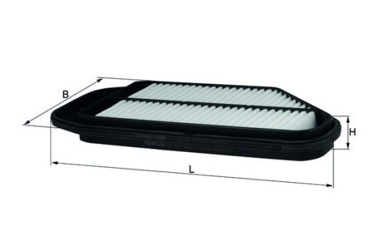 Filtro de aire LX 3152 Mahle, Imagen 2