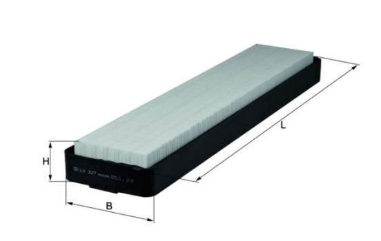 Filtro de aire LX 327 Mahle, Imagen 3